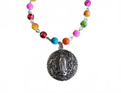 Love And Honor Jesus Women's Fiesta Our Lady Of Guadalupe Bracelet In Multi