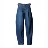 Love And Nostalgia Blue Bob Barrel Leg Jean