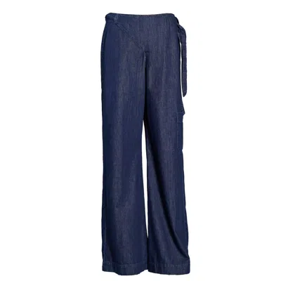 Love And Nostalgia Blue Freddy Fisherman Pant