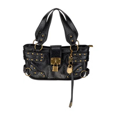 Love And Nostalgia Women's Black / Gold Little Paddy Bag In Multi