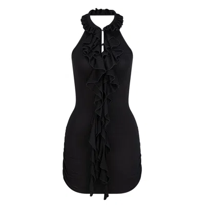 Love And Nostalgia Women's Black Little Tramp Dress