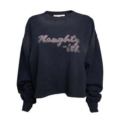 Love And Nostalgia Women's Black Sammy Sweat - Naughty-ish