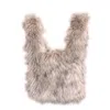 Love And Nostalgia Women's Frankie Fur Bag - Brown In Brown