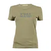 Love And Nostalgia Women's Green Margot Tee - G'day Mate In Green