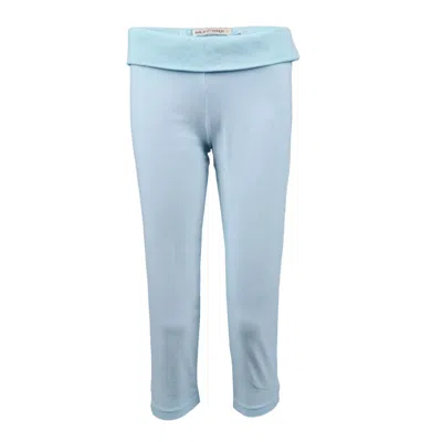 Love And Nostalgia Women's Little Capri - Pale Blue