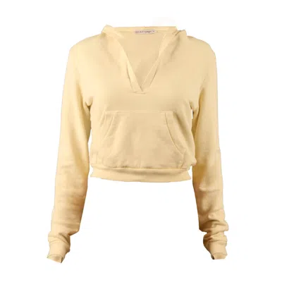 Love And Nostalgia Women's Ring Leader Hoodie - Lemon Yellow