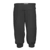 Love And Nostalgia Women's Weekender Capri Track Pant - Black In Black