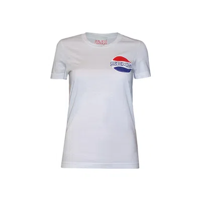 Love And Nostalgia Women's White Margot Sexsi Tee