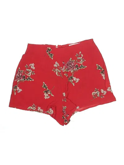 Pre-owned Love & Other Things Shorts In Red