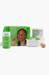 Love And Pebble Beauty Pops Glow & Soothe Skincare Bundle In Light Blue/white