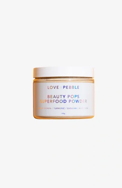 Love And Pebble Glow Enzyme Frozen Mask Refill In Transparent