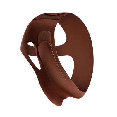 Love And Pebble Snatched Jaw Strap - Brown