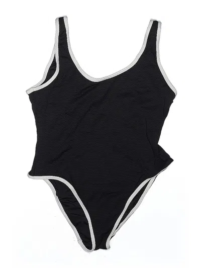 Pre-owned Love & Sports Bodysuit In Black
