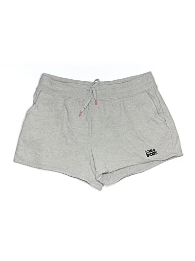 Pre-owned Love Athletic Shorts In Gray
