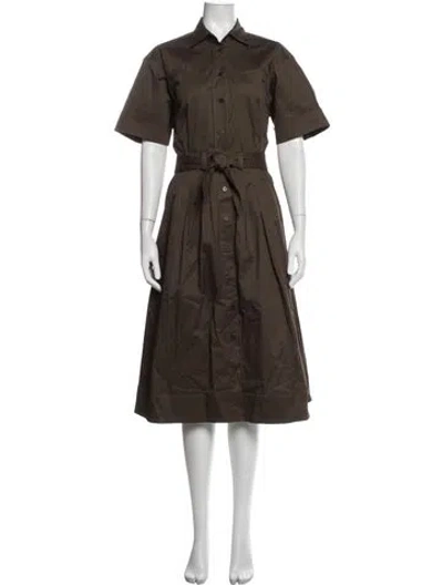 Pre-owned Love Binetti Midi Length Dress W/ Tags In Brown