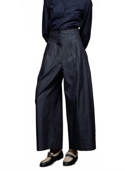 Love Binetti Tyler Pant In Navy In Blue