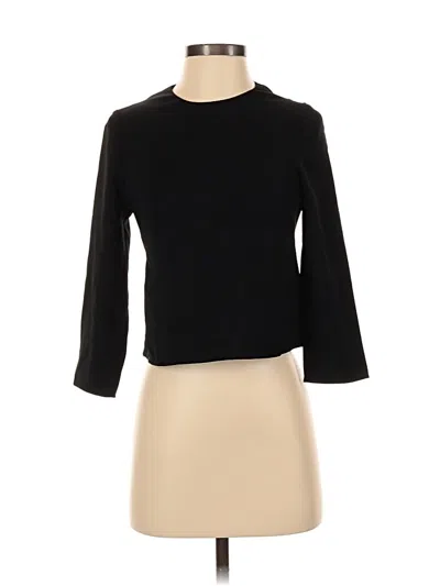 Pre-owned Love, Bonito 3/4 Sleeve Top Black Turtleneck Tops