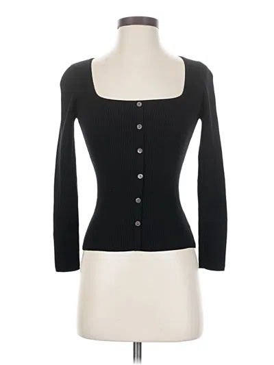 Pre-owned Love, Bonito Cardigan Sweater In Black