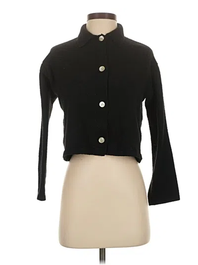Pre-owned Love, Bonito Cardigan Sweater In Black