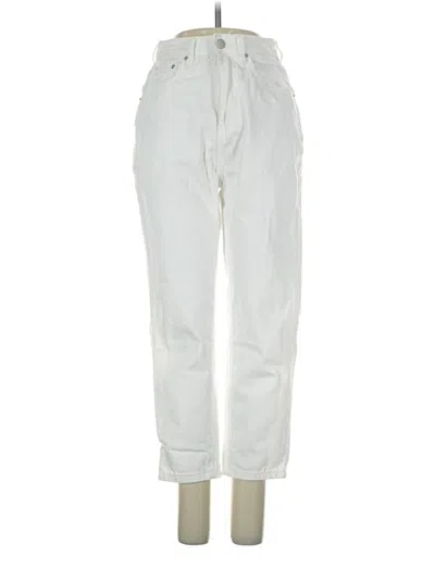 Pre-owned Love, Bonito Jeans In White