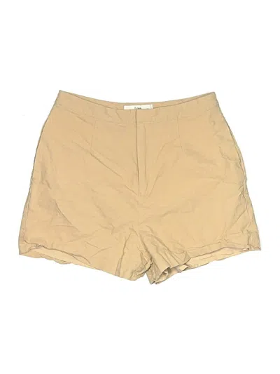 Pre-owned Love, Bonito Khaki Shorts In Tan