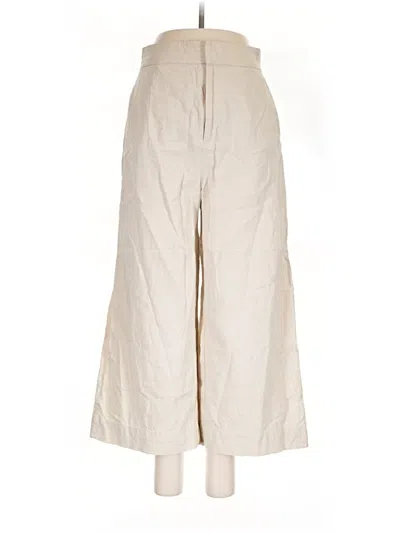 Pre-owned Love, Bonito Linen Pants In Ivory