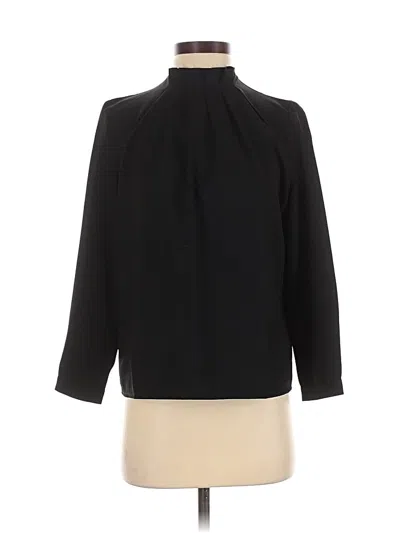 Pre-owned Love, Bonito Long Sleeve Blouse In Black