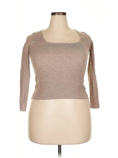 Pre-owned Love, Bonito Pullover Sweater In Brown