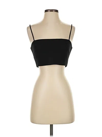 Pre-owned Love, Bonito Sleeveless Top Black Strapless Neckline Tops