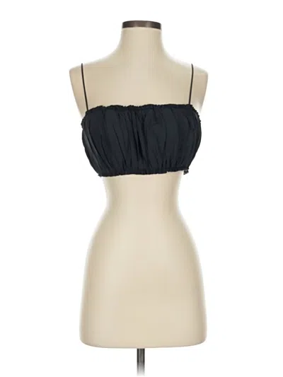 Pre-owned Love, Bonito Tube Top Black Strapless Neckline Tops