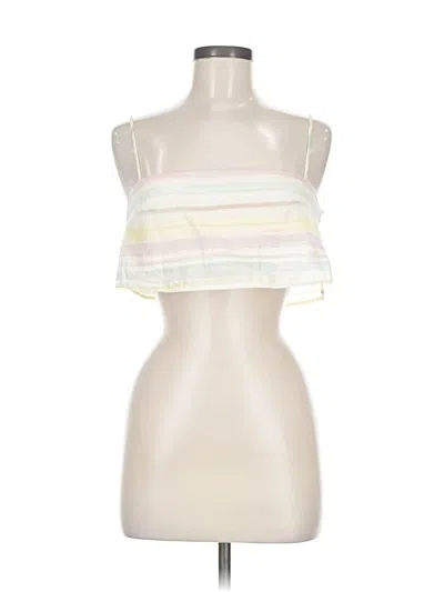 Pre-owned Love, Bonito Tube Top Ivory Strapless Neckline Tops
