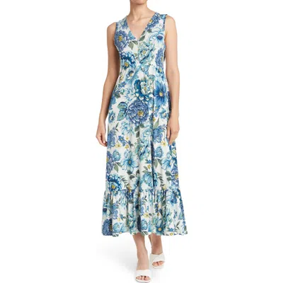 Love By Design Alba Sleeveless Tiered Maxi Dress