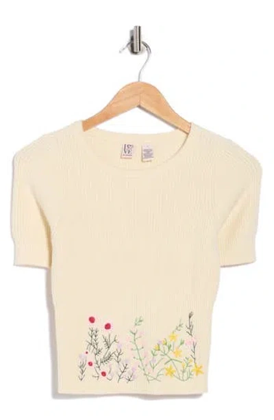 Love By Design Analise Sweater Top In Brown