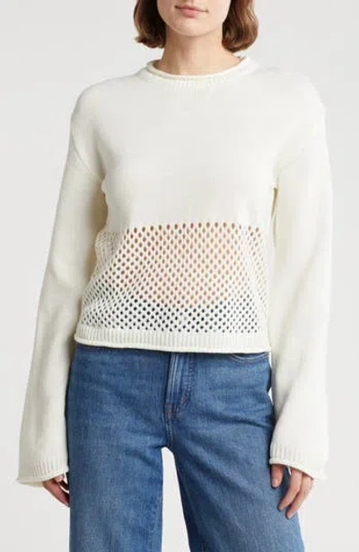 Love By Design Apollo Open Knit Pullover