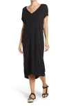 Love By Design Barcelona Tunic Midi Dress In Black