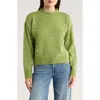 Love By Design Clara Mock Neck Sweater In Multi