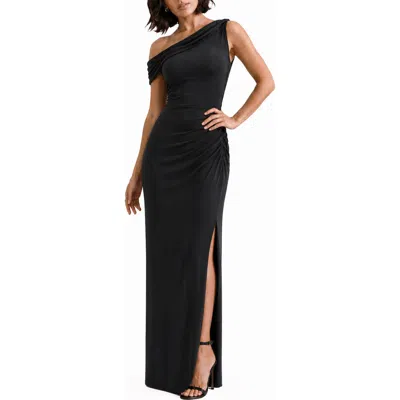 Love By Design Daya Off The Shoulder Maxi Dress In Black