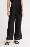 Love By Design Delilah Wide Leg Pants In Black