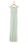 Love By Design Josetta Sleeveless Maxi Dress In Sage
