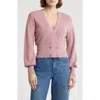 Love By Design Juliet Double Breasted Crop Cardigan