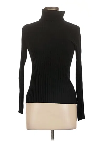 Pre-owned Love By Design Long Sleeve Turtleneck In Black