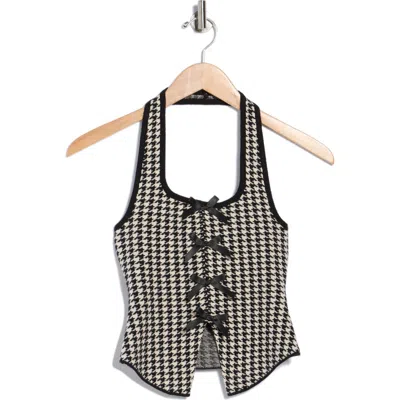 Love By Design Mia Halter Top In Black