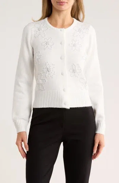 Love By Design Pearla Cardigan In White