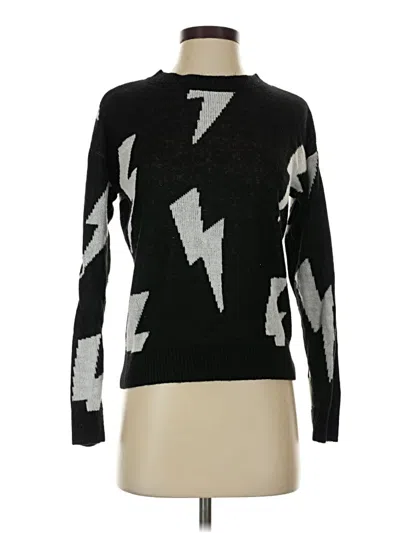 Pre-owned Love By Design Pullover Sweater In Black