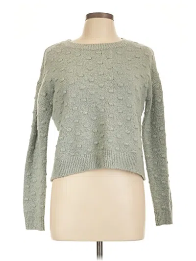 Pre-owned Love By Design Pullover Sweater In Green