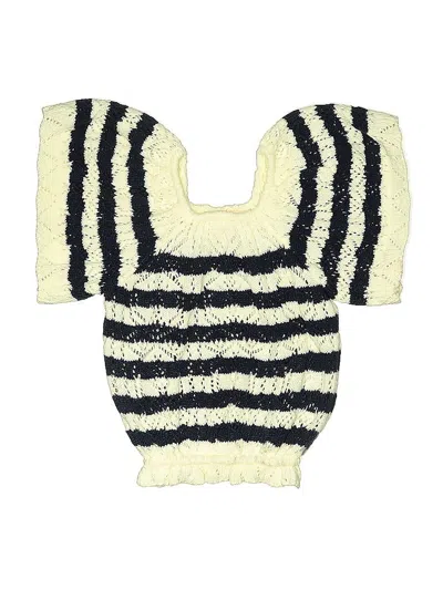 Pre-owned Love By Design Kids' Sweater Vest In White