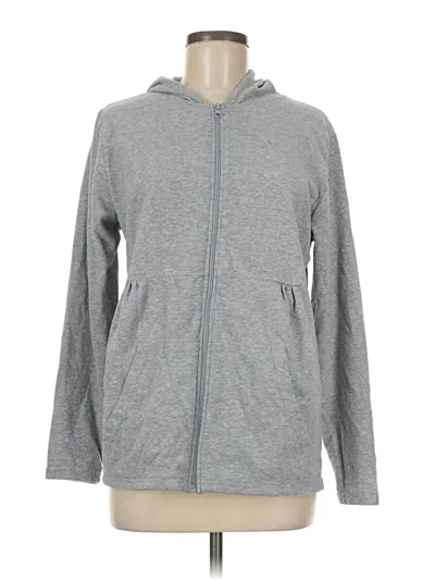 Pre-owned Love By Design Zip Up Hoodie In Gray