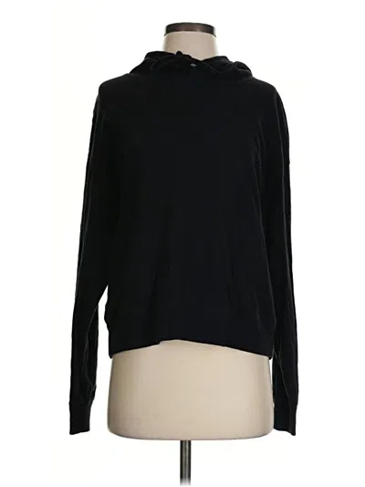 Pre-owned Love By Gap Fleece Jacket In Black
