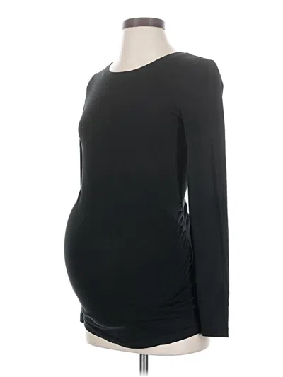 Pre-owned Love By Gap Long Sleeve T-shirt In Black