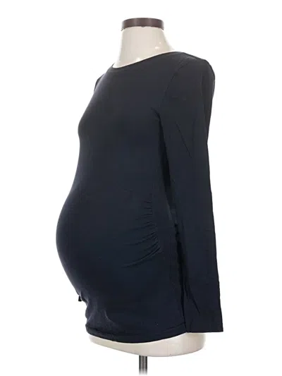 Pre-owned Love By Gap Long Sleeve T-shirt In Black